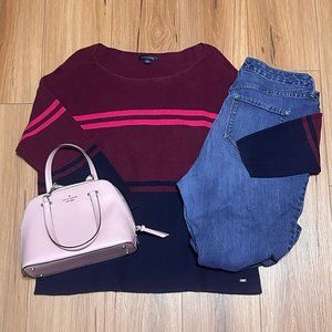 Tommy Hilfigers striped sweater